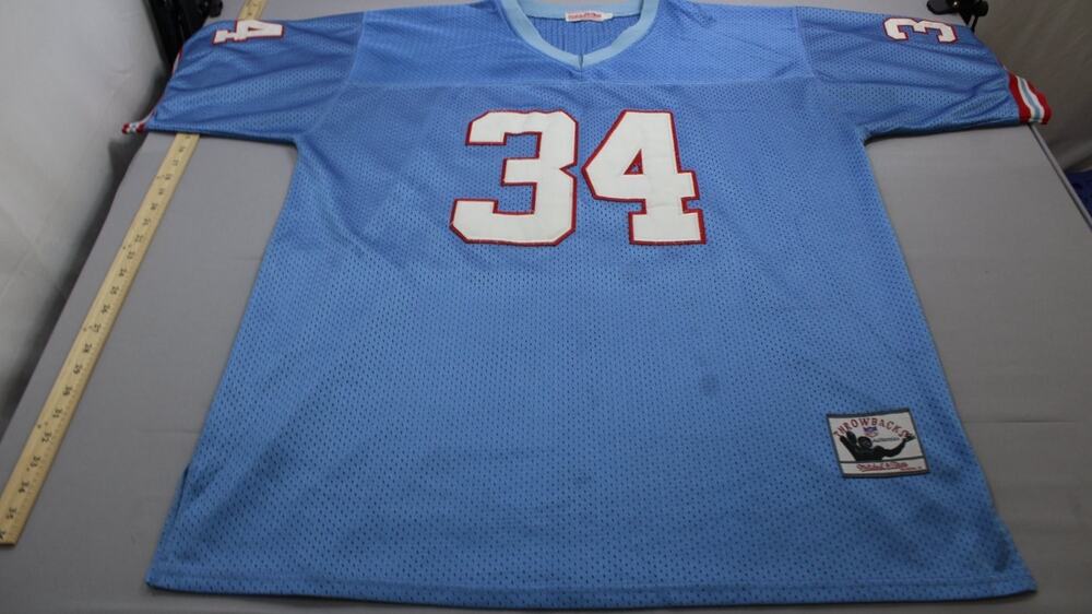 Mitchell & Ness Football Jersey Earl Campbell Houston Oilers Throwback Size 50